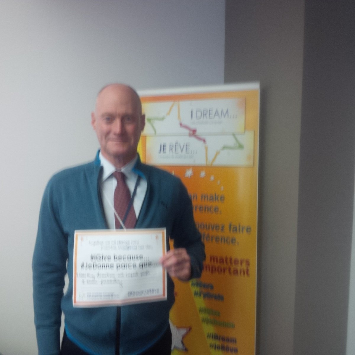 Support the CRA Charitable Campaign. Together we can make a difference #iDreamJeReve