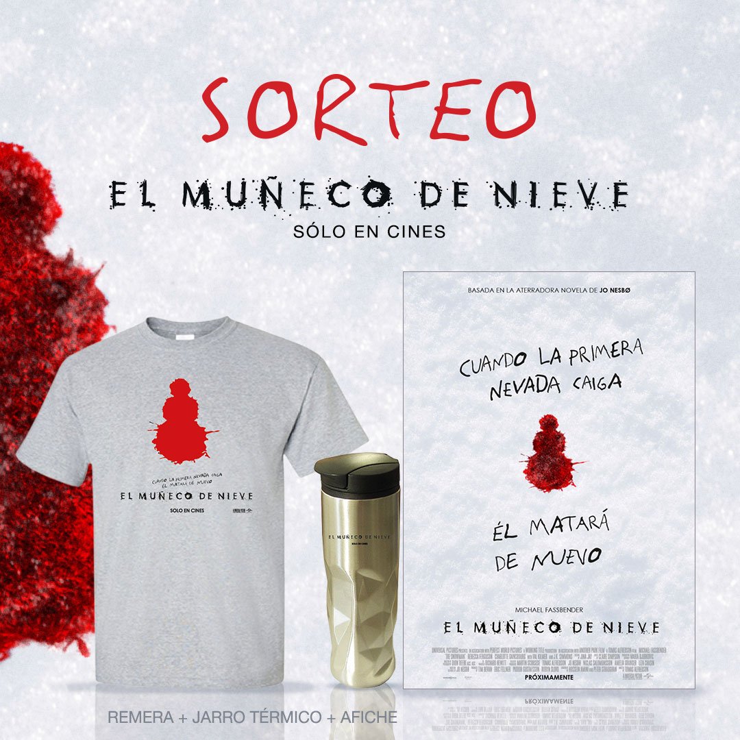 uipargentina's tweet photo. #SORTEO ¿Cómo se llama el detective que lidera el caso? ⛄️💀 Seguinos + RT + Respondé bien y participá por un kit oficial de #ElMuñecoDeNieve https://t.co/f7BDxbGQ7N