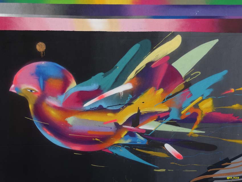 Art_mural's tweet photo. #Grenoble #Isère #Streetart #StreetartFest superbe fresque de #GrisOne + ici : https://t.co/TNOlBmFD3F https://t.co/zqnNaKWl7W
