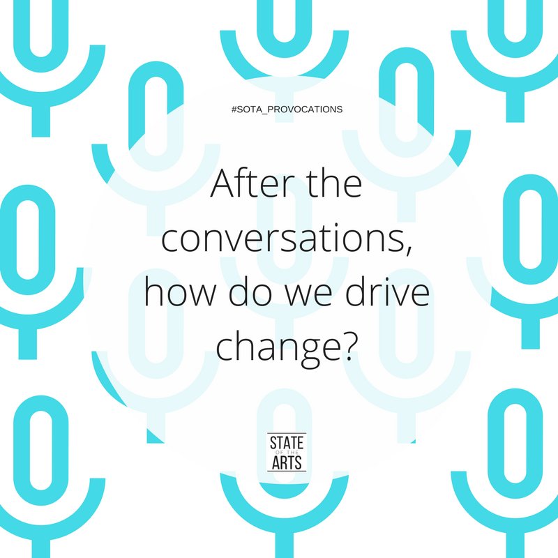 SOTA_au's tweet photo. When it's all been said, how do we convert words to actions? #SOTA_provocation #creatensw https://t.co/nkrUAofhoI