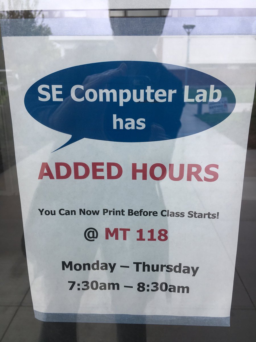 MF_friedman's tweet photo. @PortlandCC Southeast Campus student's - looking for a place to print before class? Check this out! https://t.co/nAZHNVHdaP