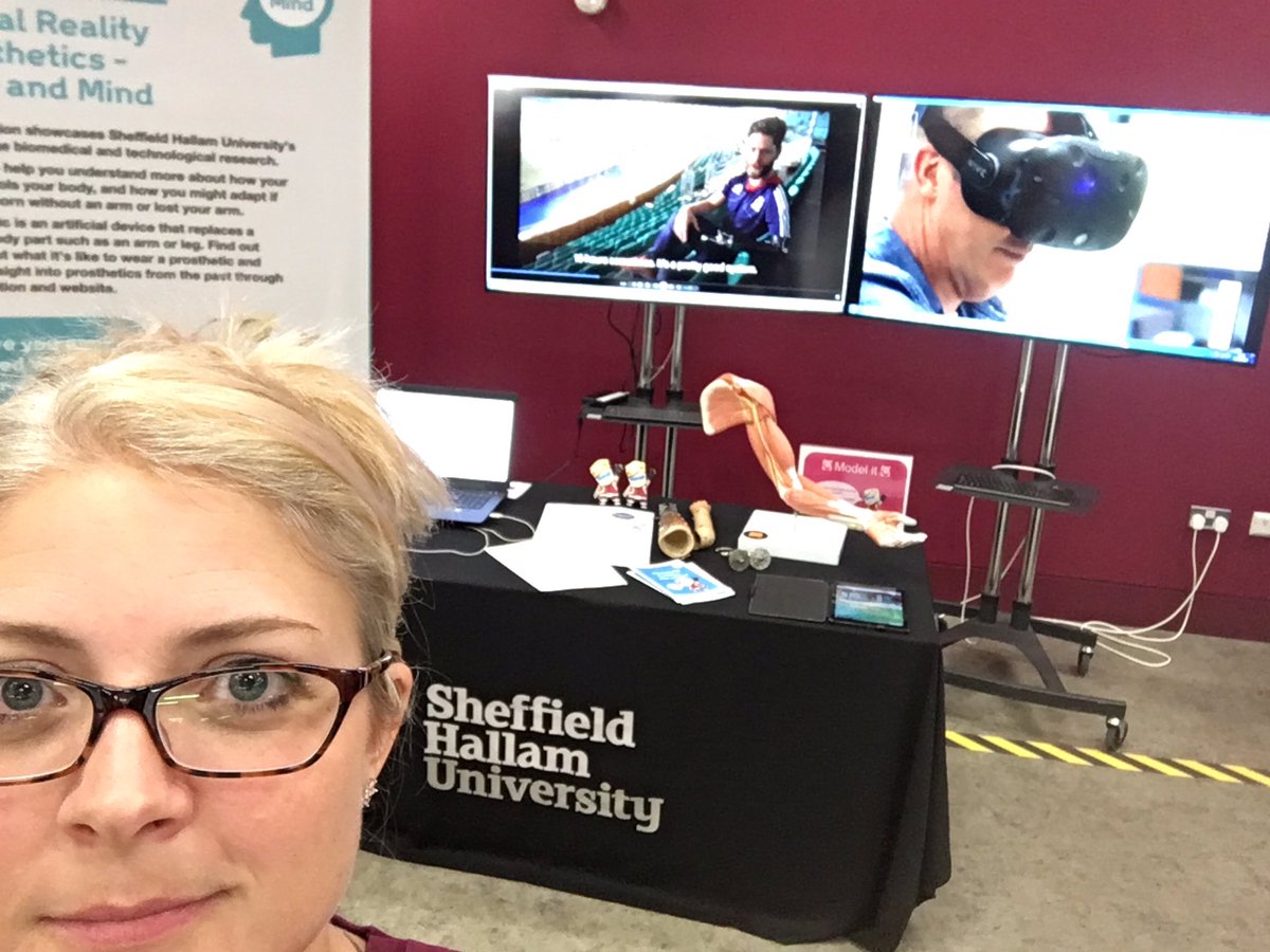 VRProsthetics's tweet photo. Successful evening at the official opening of the new STEM centre @sheffhallamuni @BMRC_News @wellcometrust https://t.co/rqSBKRjwis