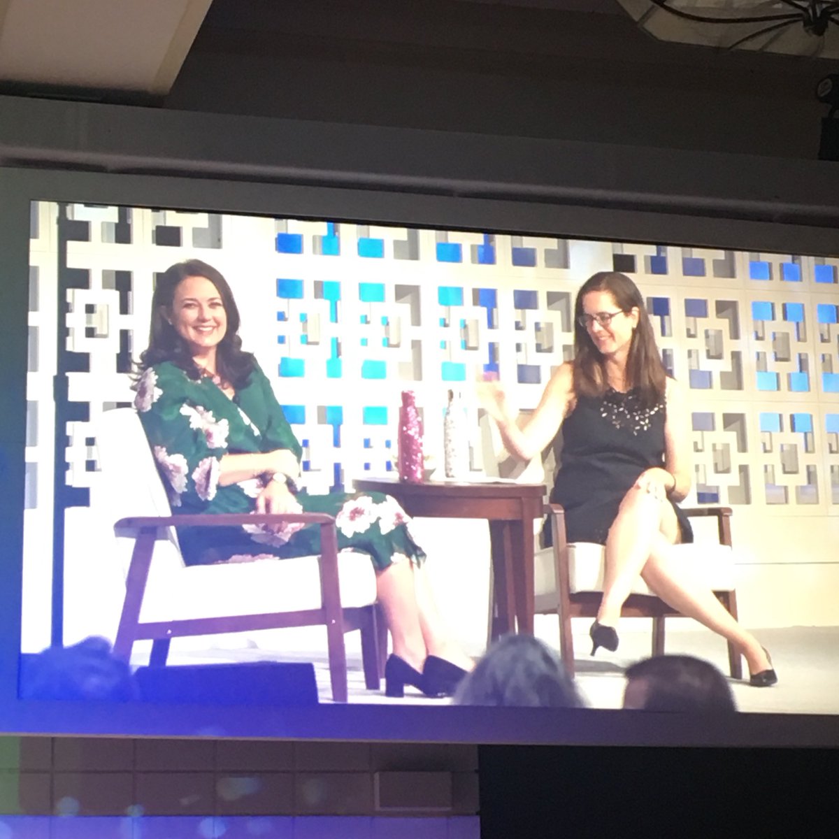 Inspiring conversation with @SarahKauss about her female founded and self-funded <a href="/swellbottle/">S'well</a> improving our shared environment #inc5000