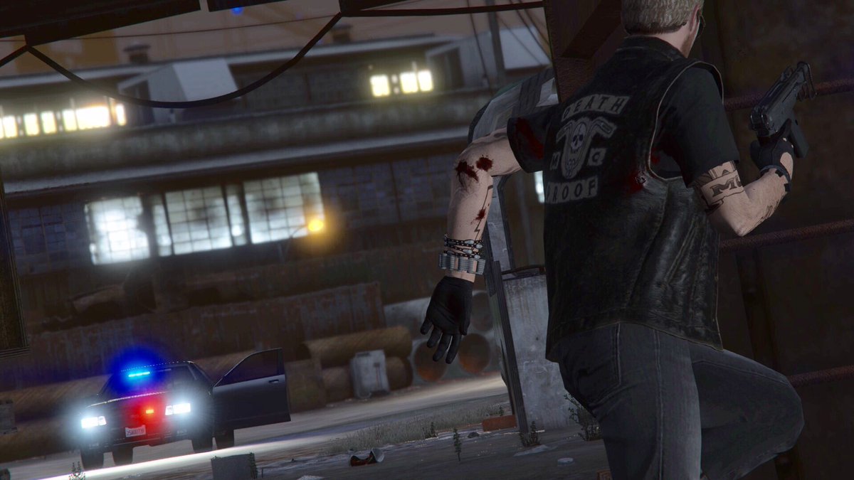 DeathProofMCGTA's tweet photo. It's a setup! Pt2 ⚡️💀⚡️ #GTAV #GTAOnline #GTAPhotographers #RockstarGames #Snapmatic https://t.co/rcneye8B5y