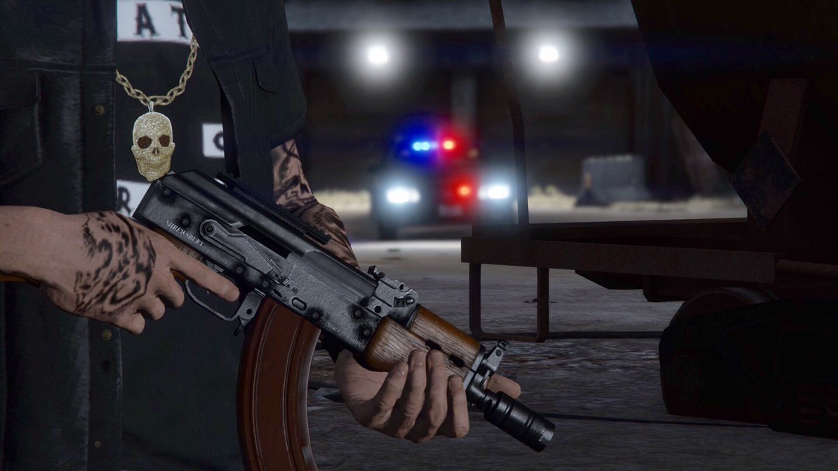 DeathProofMCGTA's tweet photo. It's a setup! Pt2 ⚡️💀⚡️ #GTAV #GTAOnline #GTAPhotographers #RockstarGames #Snapmatic https://t.co/rcneye8B5y