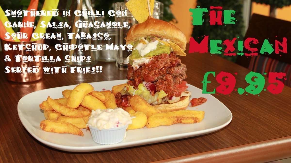 #TheMexican - Smothered in Chilli Con Carne, Salsa, Guacamole, Sour Cream, Tabasco Sauce, Ketchup, Chipotle Mayo and Tortillas - £9.95