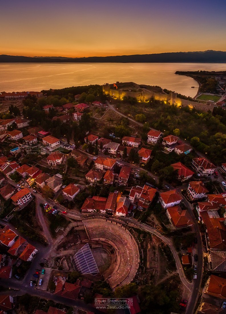 Антички и Самоилова Тврдина #Ancient #Ancie #theatre #samuil #fortress #ohrid #maceodnia #oldcity #lakeohrid #lake #travel #2s #history