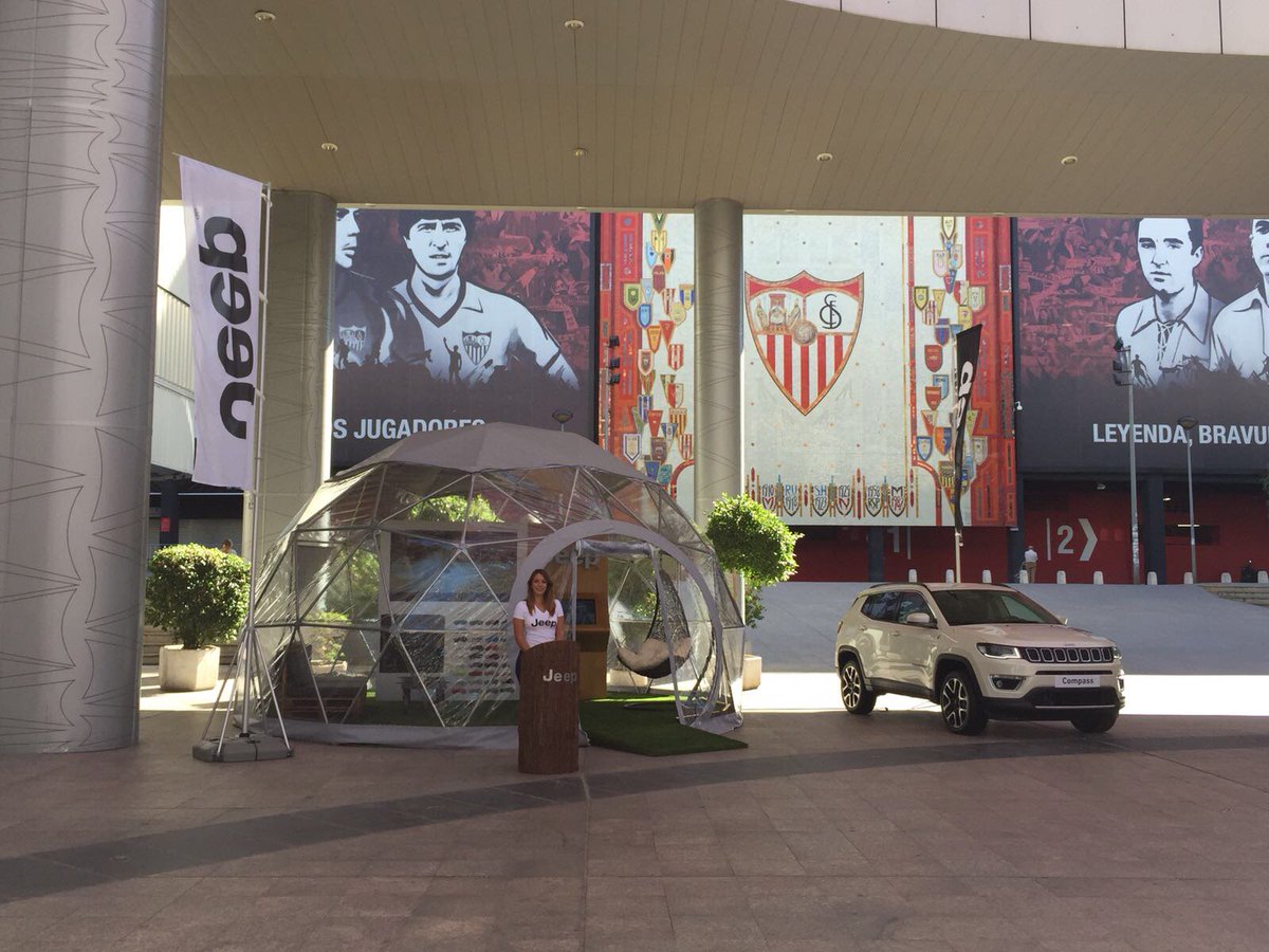 Jeep_es's tweet photo. Os dejamos algunas imágenes del paso del #CompassTour de #JeepCompass 🚙 por la ciudad hispalense. Próxima cita: 👉Madrid (20-21 Octubre) https://t.co/24pyoR016U