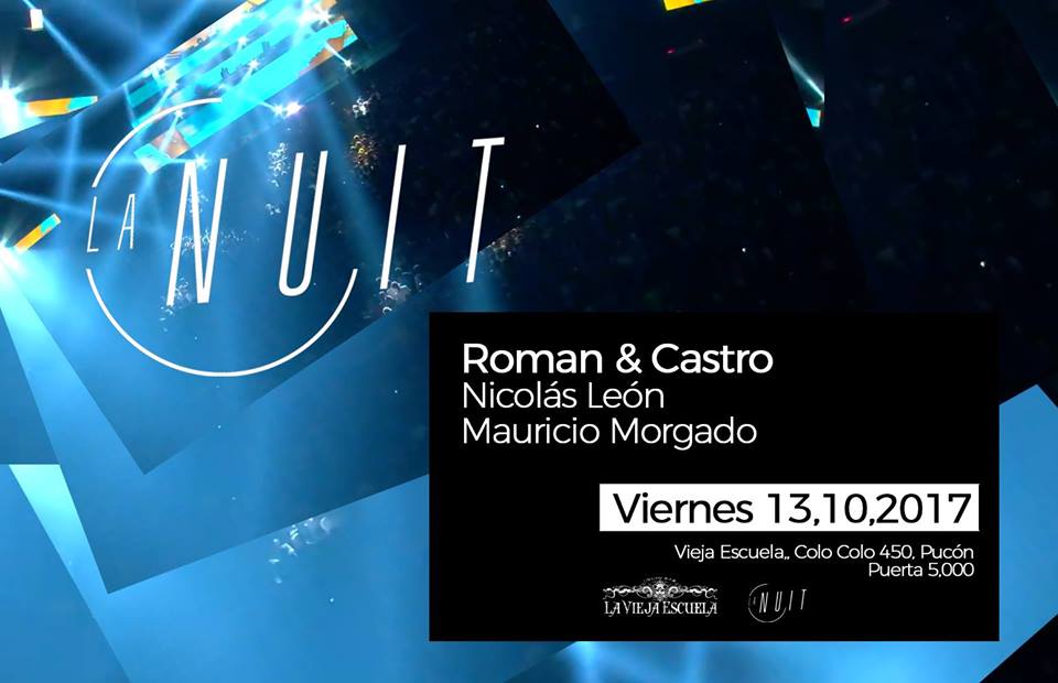 romanycastro's tweet photo. ¡Vamos saliendo al sur para una mini gira!
Hoy: TEMUCO @ La Nuit, The Boss
Mañana: PUCON @ La Nuit, Vieja Escuela
Sábado: VALDIVIA @ Gaz Gaz https://t.co/zjUchNY4qm