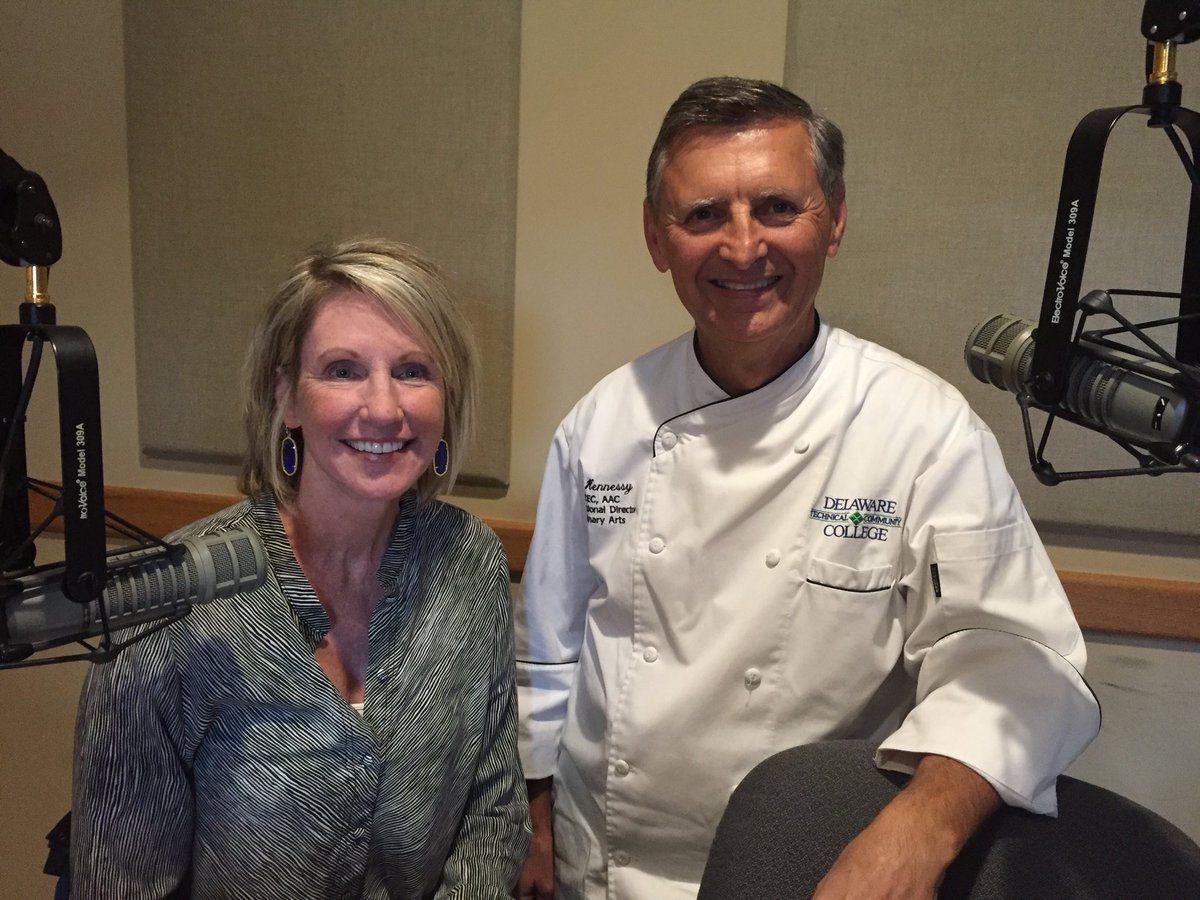 hennessyed1's tweet photo. Thanks @RehobothFoodie letting Jan Clapp and I share @delawaretech story and our Gala for student scholarships. #105.9 https://t.co/X3H9QhYqDw