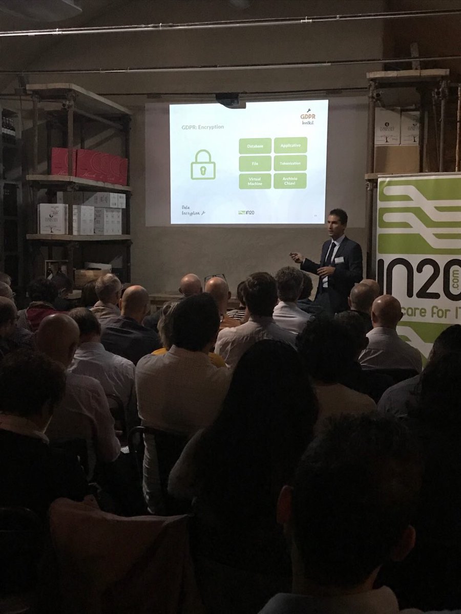 #PiazzadelVino : presentiamo la nuova offerta In20 "GDPR as a Service" e degustiamo insieme ai nostri clienti e partner tre ottimi vini