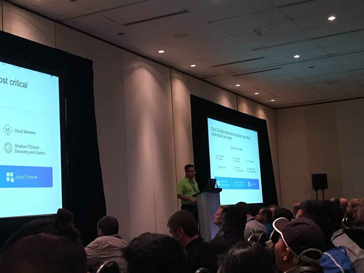gregflanagan22's tweet photo. #ciscoconnect2017 #CiscoConnectTO @CiscoCanada The Autonomy of an Attack. #ciscocloudlock https://t.co/az7rIZNgSR