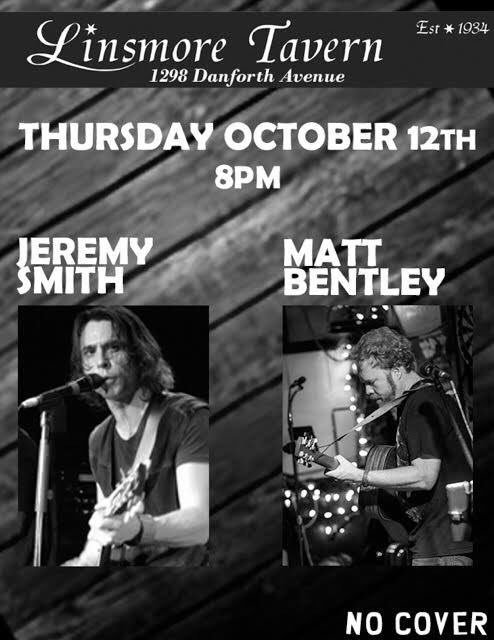 LinsmoreTavern's tweet image. #tonight #singersongwriter @torontobanter #mattbentley &amp;amp; #jeremysmith live @LinsmoreTavern @IndieCanRadio @DanforthTweets @musiccityTO #rock