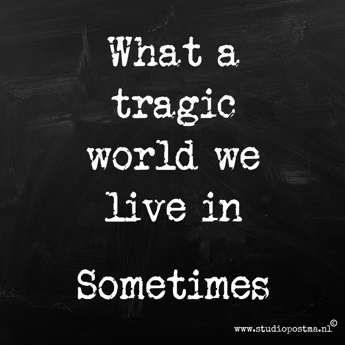 StudioPostma's tweet image. In wat een tragische wereld leven we? #soms
#AnneFaber