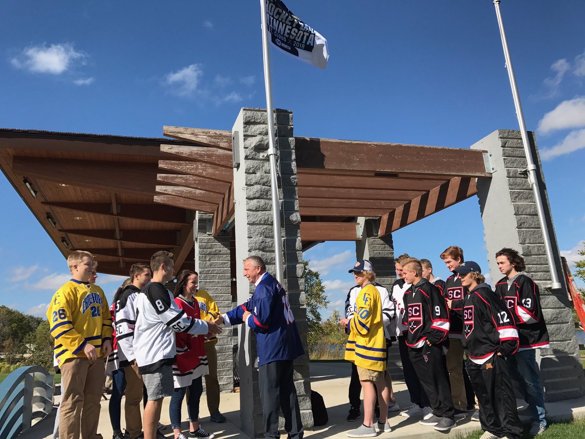 HockeyDayMN's tweet photo. #HDM2017 presented by @WellsFargo is 100 days away! https://t.co/NtzXg0rg35
