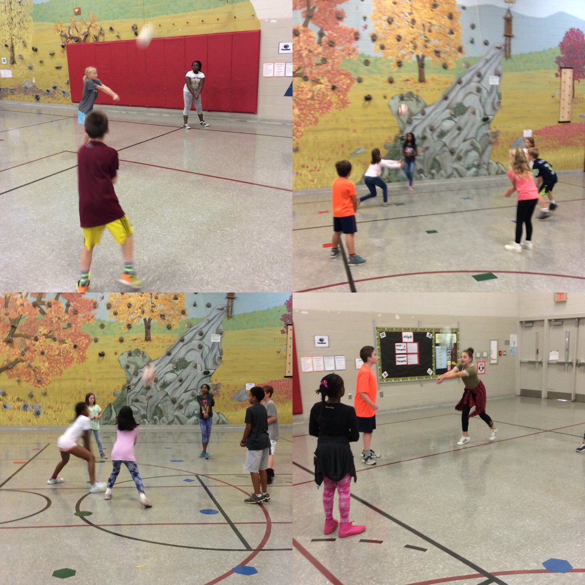 Volleyball has begun!  Working on the forearm Pass #itsworthit #learnpracticeplay