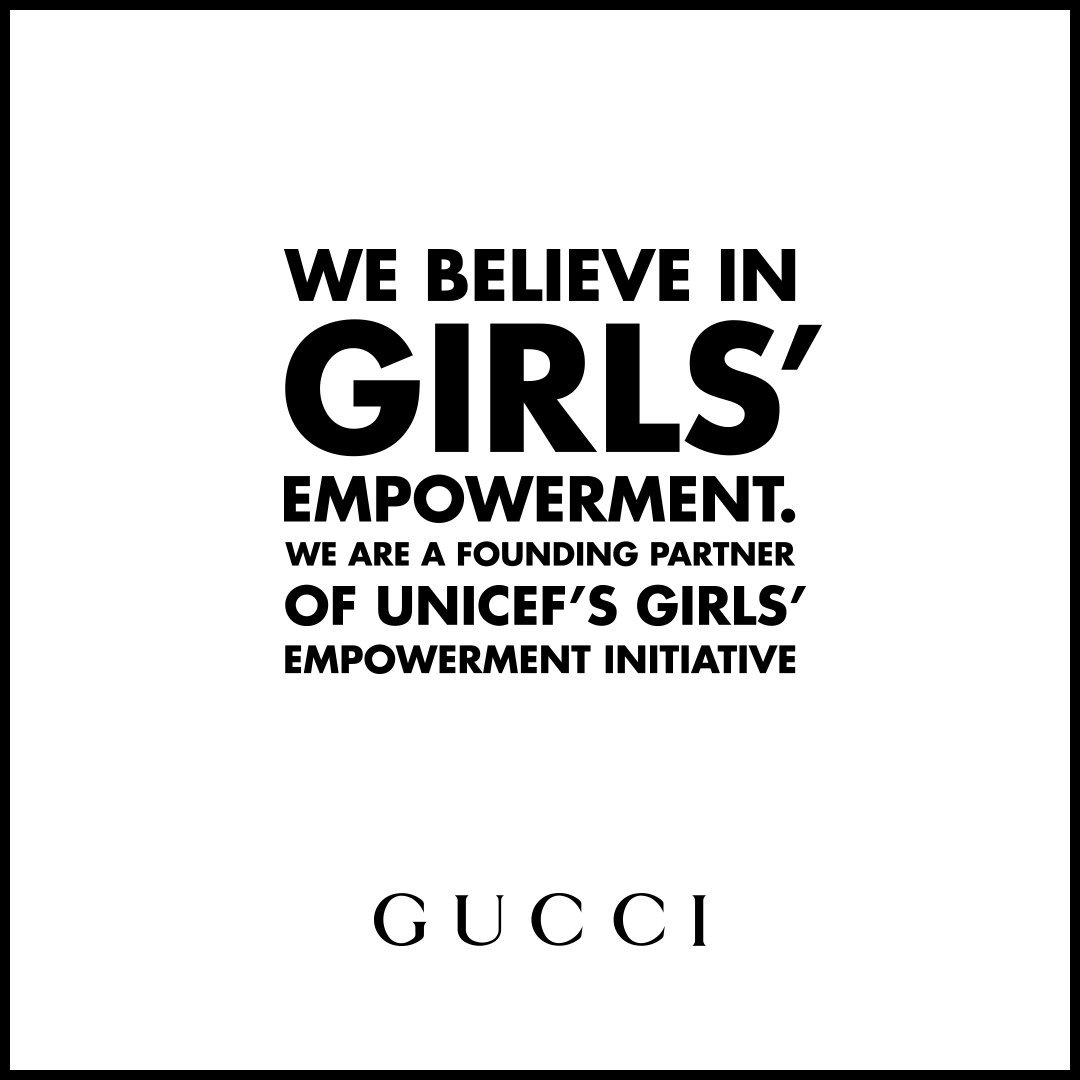 gucci unicef