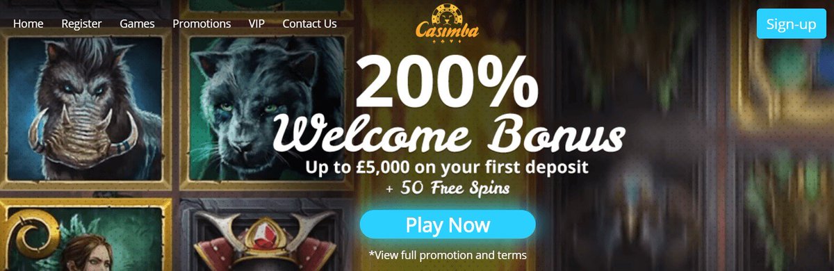 newslotsite's tweet photo. Brand new #slotsite #casimba #bonuse #freespins https://t.co/QMrrzsw4ZM https://t.co/iUy6YcE7yb