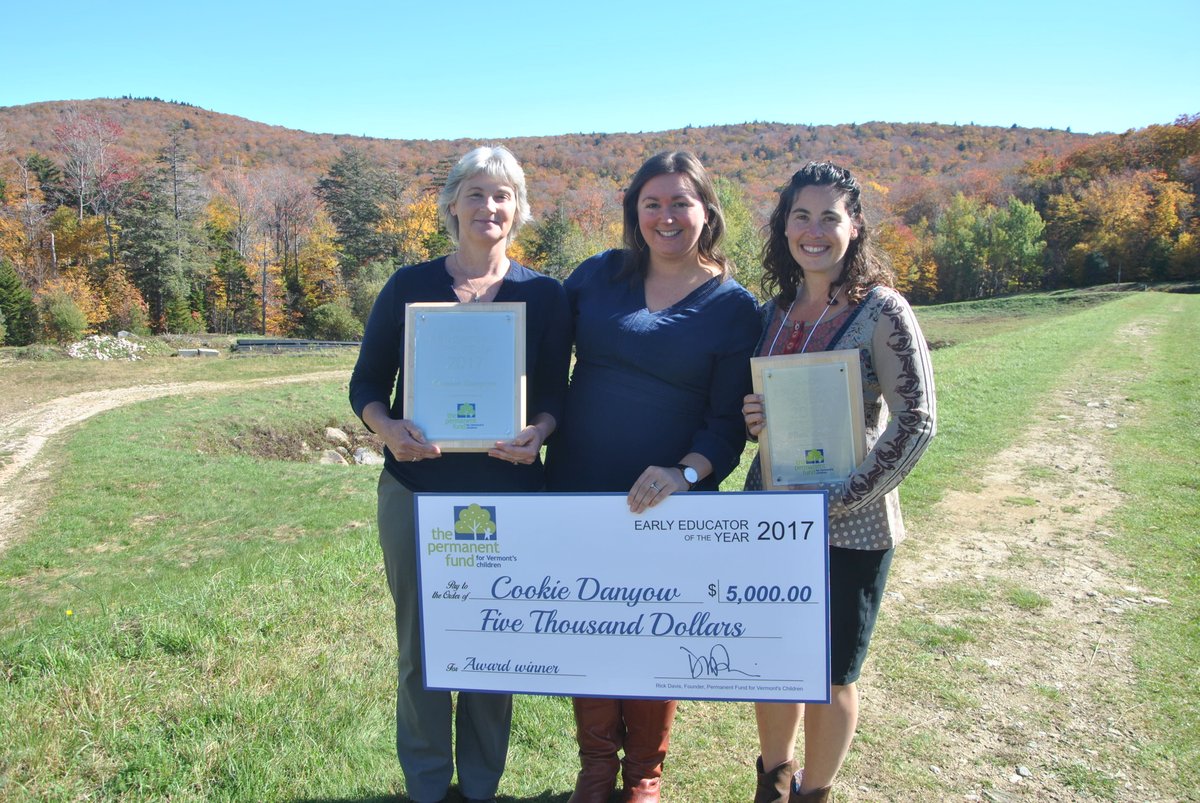 PermanentFundVt's tweet photo. Thrilled to introduce the 2017 #Vermont Early Educator of the Year Award winner &amp; finalist! https://t.co/6Ji8AFpXYN #earlyed #ece https://t.co/DFvzQusyLt