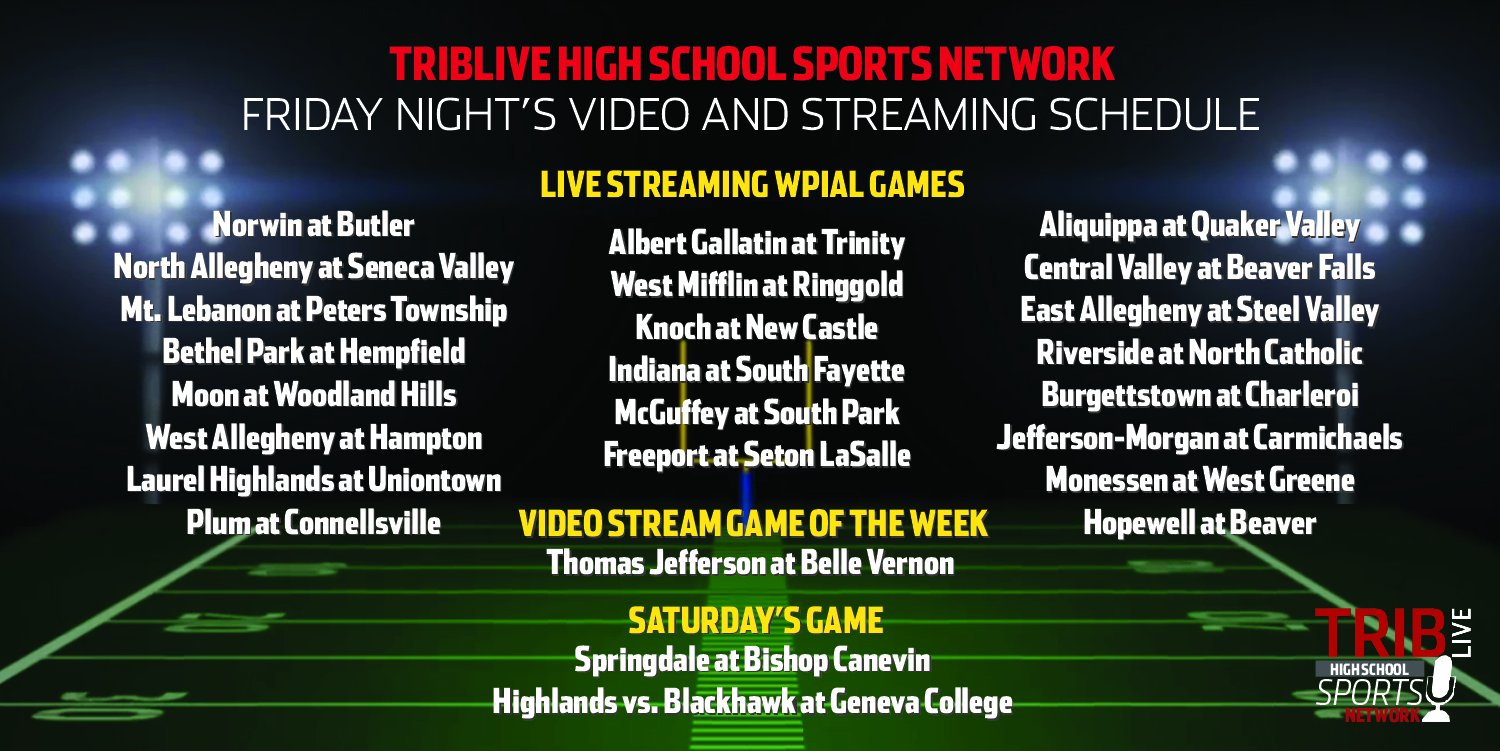 Trib Total Media on Twitter "Our TribLiveHSSN staff will be streaming