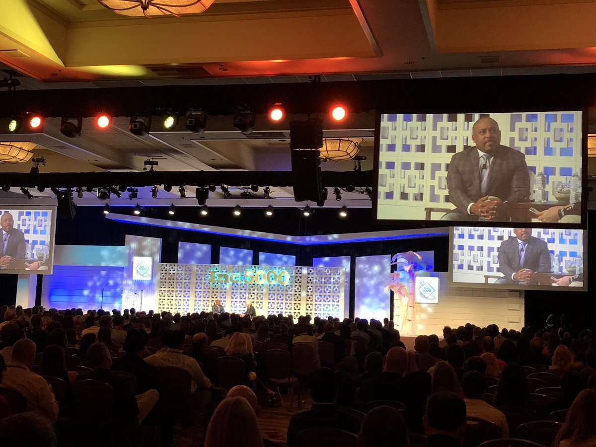 MaryMarshallFPG's tweet image. “The best thing about being an entrepreneur is you succeed or fail because of your decisions”- @TheSharkDaymond #Inc5000 #FPGUnleashed