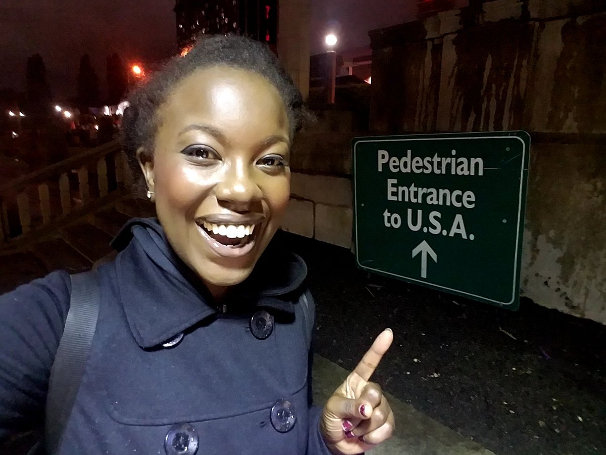 Had a spontaneous, late-night adventure &amp; walked from <a href="/NiagaraFallsUSA/">Niagara Falls USA</a> to <a href="/Canada/">Canada</a> for a new perspective of the falls! 🇨🇦 #TravelWriting