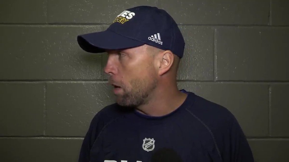 Coach Yeo expects a tough game from Barkov and the Panthers tonight. #stlblues https://t.co/66fZa1qsXE