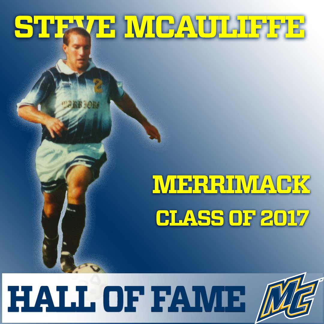 MC_Athletics's tweet photo. Steve McAuliffe, #MSOC: 2012 NE10 HOF Inductee, 4X NE10 First Team, 2X NE10 Defensive POW, NE10 POY, and All-American. #2017MCHOF #GoMack https://t.co/wJKKCuBdVC