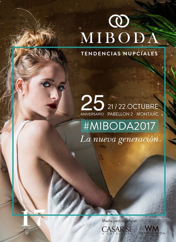 En menos de 10 días podremos unirnos a la revolución de @miBodabcn. ¡No te la puedes perder! 💍