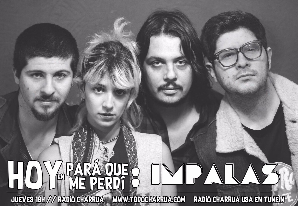 ParaQueMePerdi's tweet photo. Nuevo jueves, nuevo #PQMP.
Hoy nos visitan por un lado Gerardo “El Aleman” Dorado y por otro la banda Impalas.
⏰19h
📻Radio Charrua. https://t.co/bXjsiFeWEP