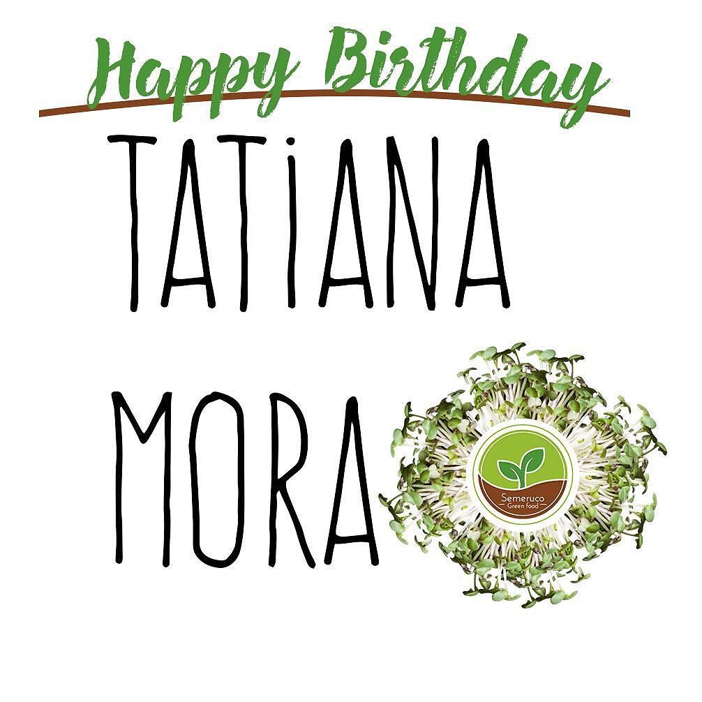 semerucogreen's tweet photo. 🍰 #HappyBirthDay to our cofounder @tatianamora12 We wish you the best today and ever. Thanks for all the good vibe… https://t.co/erC9RnAzt7 https://t.co/C9fXr9DSDe