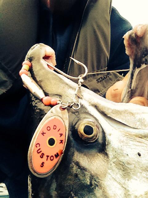 Kodiakcustom's tweet image. #Crazy happens when #coho #salmon crush a @Kodiakcustom spinner! OUCH MY FACE! kodiakcustom.com #Alaska #Kodiak #fish #kodiakcustom