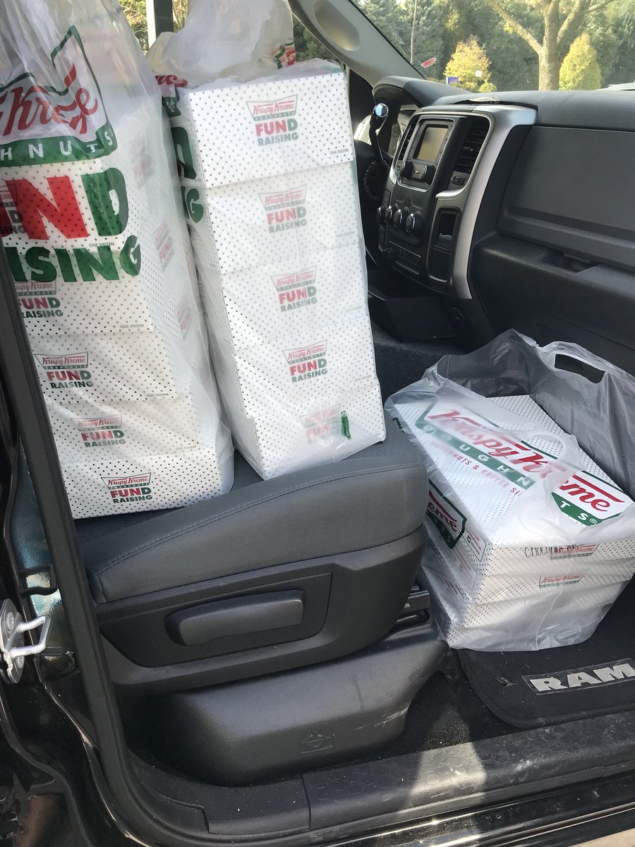 Krispy Kreme’s are here if you pre-ordered them please pick up in the commons between 4 PM and 8 PM tonight there are a few dozen extra