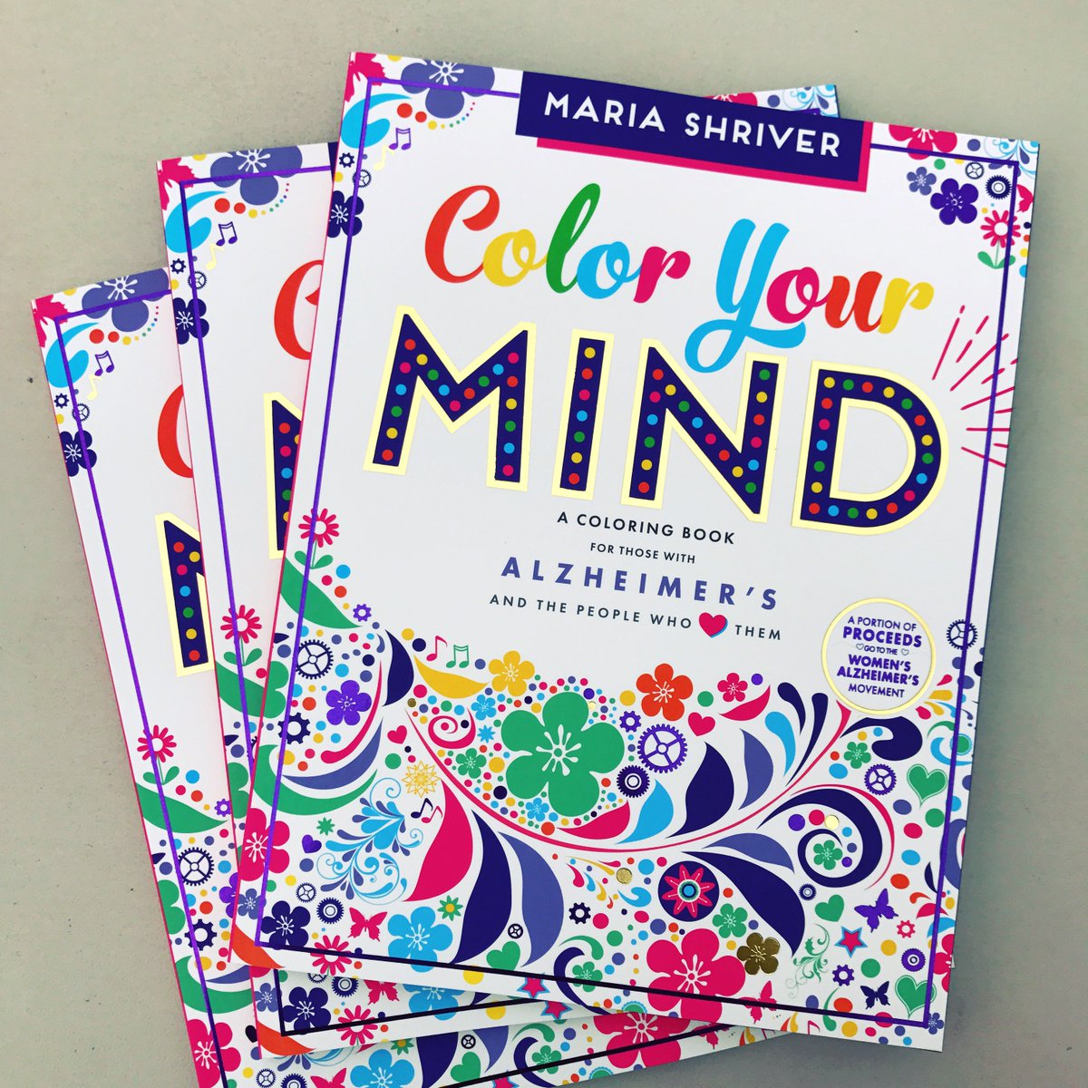 mariashriver's tweet photo. Congrats @bluestarpress on winning an American Health & Wellness Design Award for #ColorYourMind! Bravo to Peter & team! Get your copy now! https://t.co/DBTGg7js0a