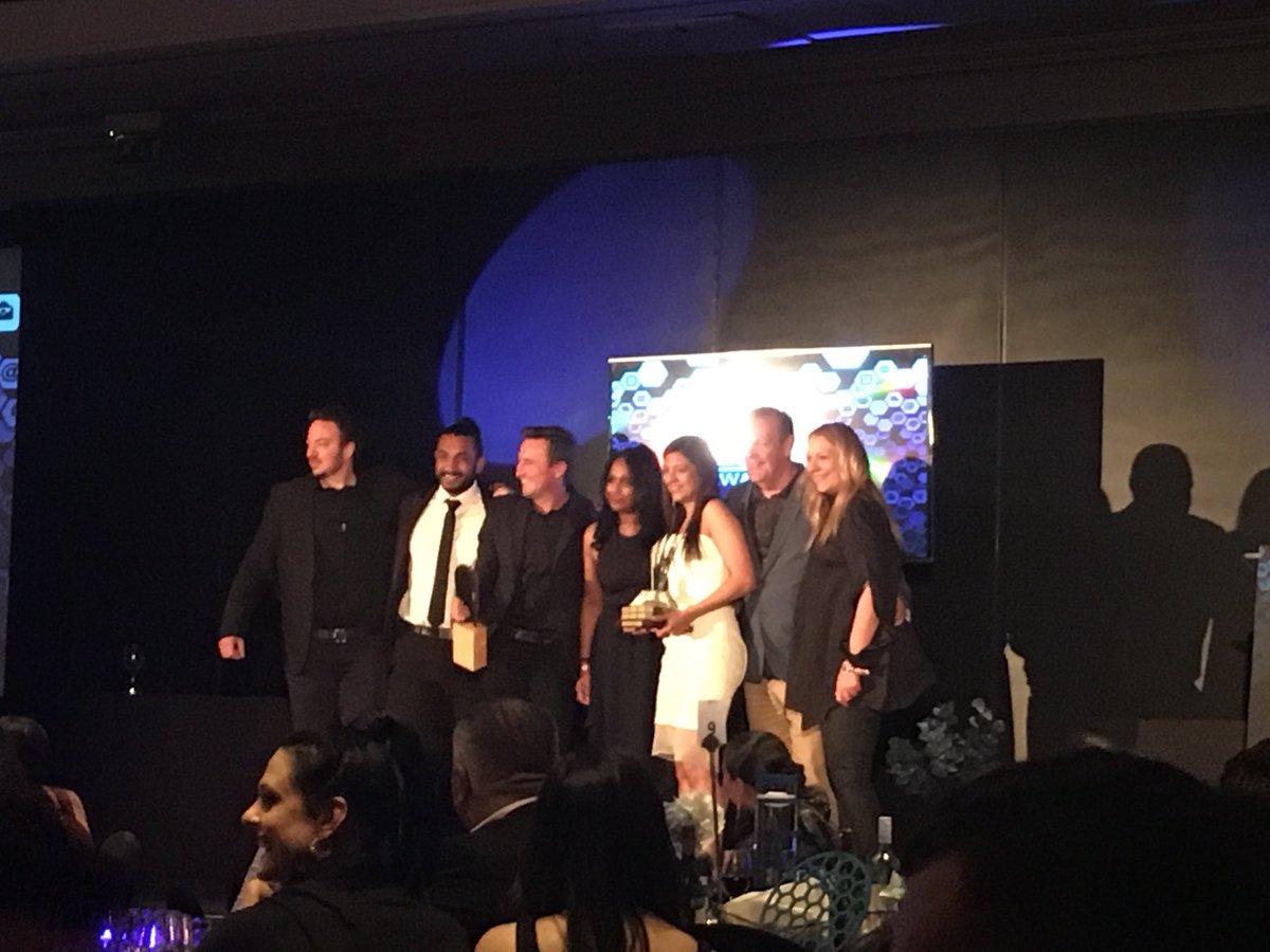 I_Am_Absynth's tweet photo. Congratulations to @UncommonAgency for nabbing the Roger Garlick Grand Prix awards at the #AmasaAwards2017 !!! @KayaFMMusic @AMASAJoburg https://t.co/iCTb8GOnt3