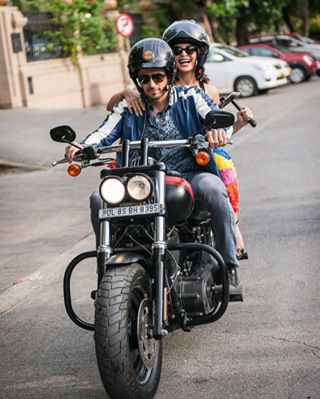 S1dharthMa's tweet photo. #AGentleman rides with his lady ! @Asli_Jacqueline #mumbai #bike #ride https://t.co/xm1x3grHVs