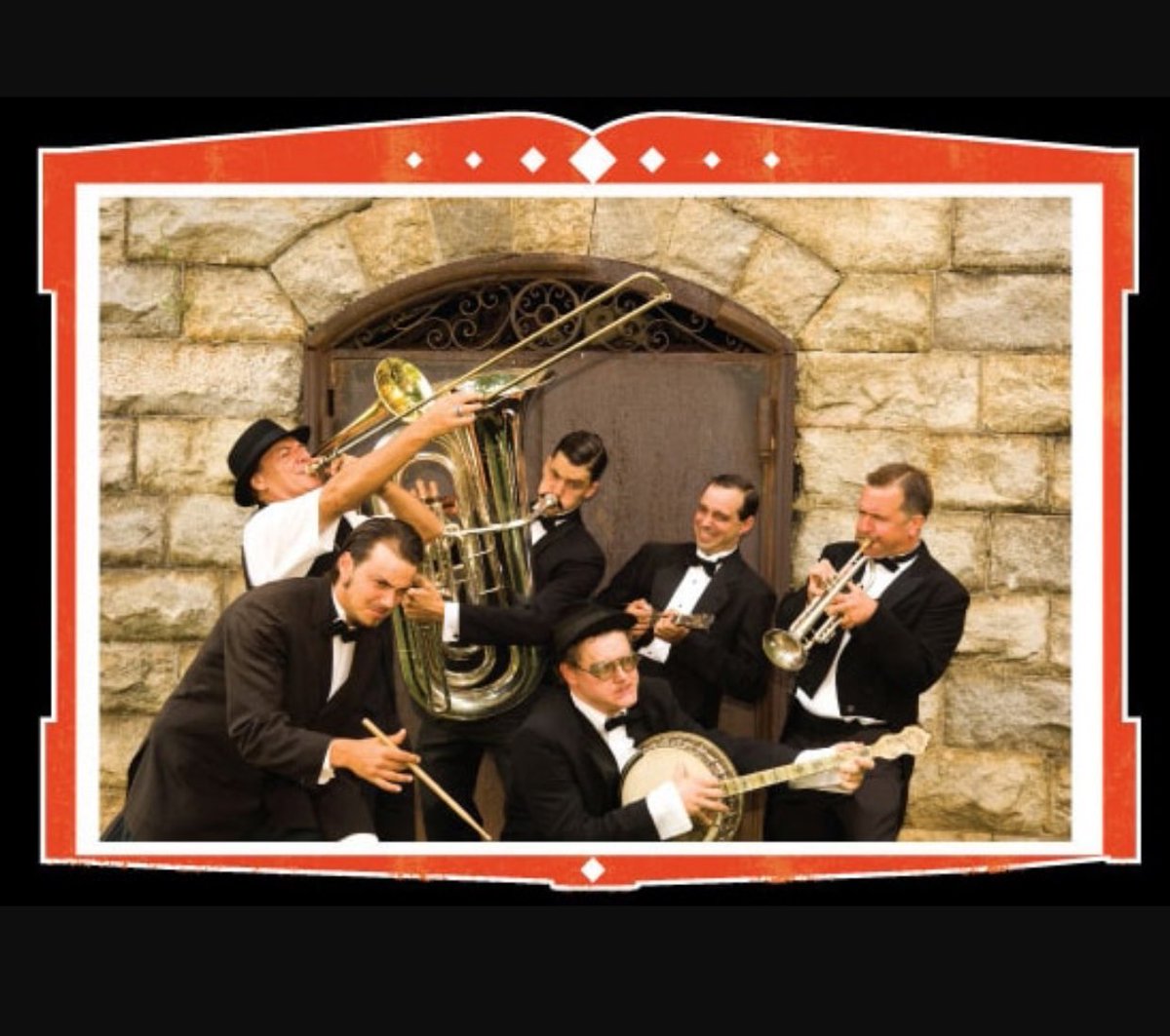 Firecracker Jazz Band tonight <a href="/jackofthewood/">Jack of the Wood</a>! Bring your dancing shoes! Show starts at 9pm.