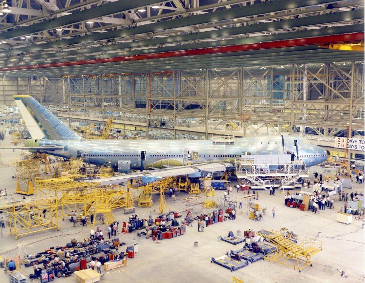 #OTD in 1968, our 747 made its debut to the world. Since then, the 747 fleet has logged more than 42B nautical miles. #avgeek