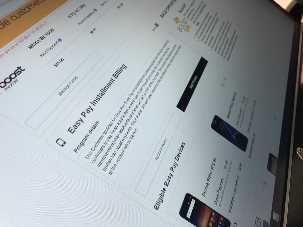 PaTwRiK_FBA's tweet photo. BoostUP happening now!  Stylo3 for only $1 down! #boostfallflip https://t.co/1dILelVKSf