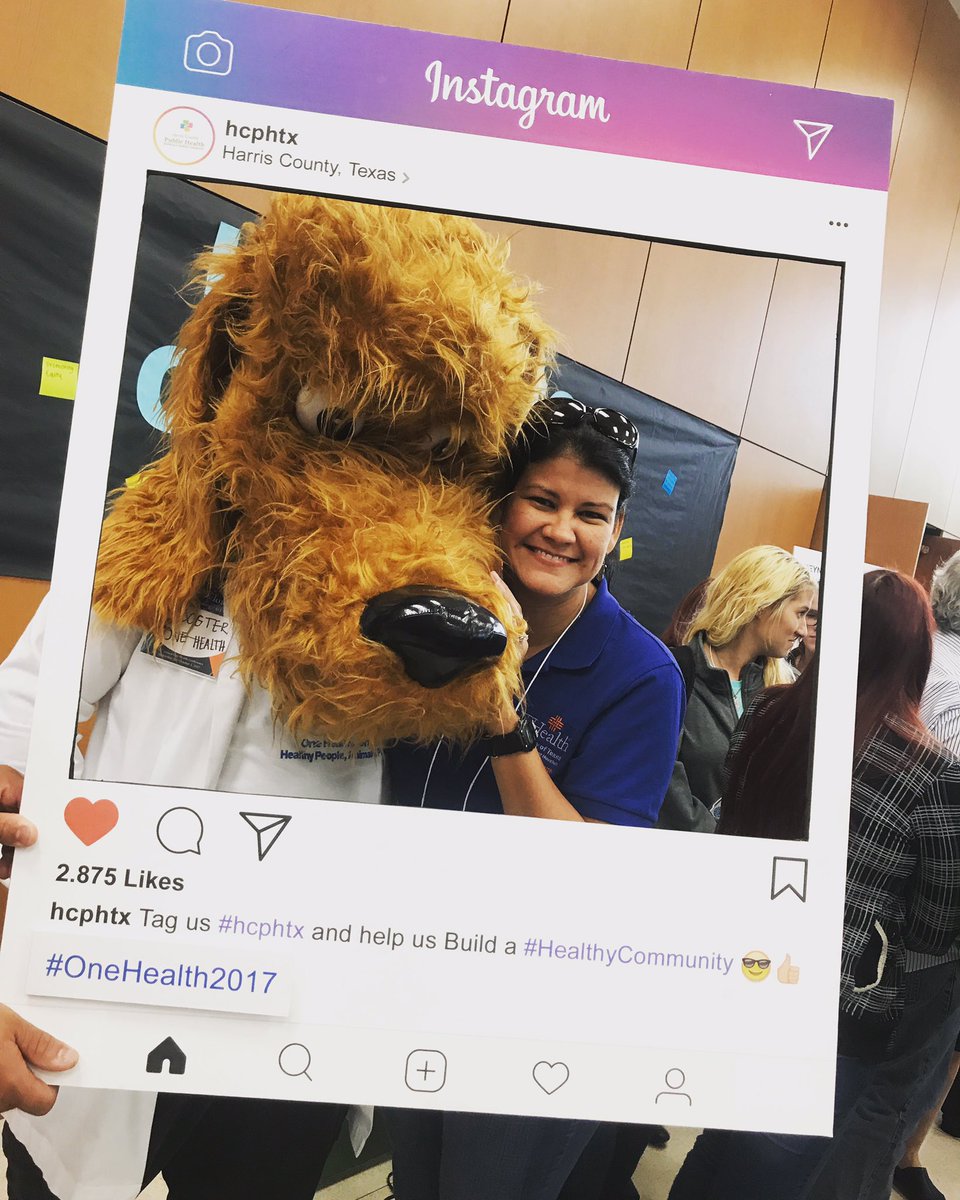 hcphtx's tweet photo. Snap a pic with #DogtorPaws and use #oneHealth2017 to tag us! The most popular "Dr" at the conference today. https://t.co/59Kr7njrVy