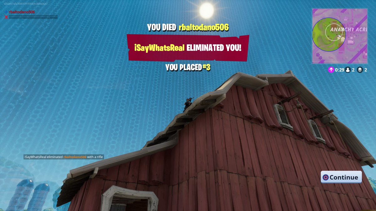 rbaltodano's tweet photo. Tercero #Fortnite #PS4share https://t.co/myPIzW6Jlz