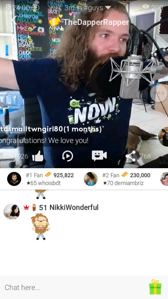 montanaHJ's tweet photo. THIS GUY JUST DID A 24-HOURBROADCAST FOR CHARITY. UNBELIEVABLE! ๐ #YOUNOW #THEDAPPERRAPPER @RappingDapperly https://t.co/IdWOpm4i7q