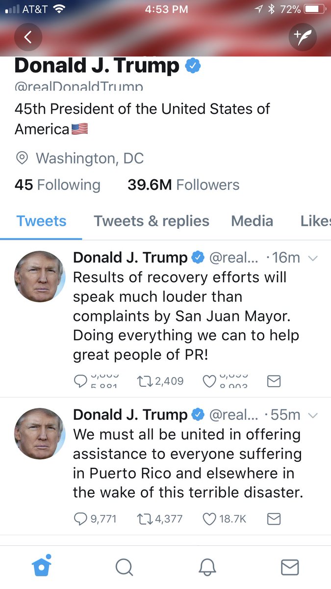 JerRScott's tweet image. If one didn’t know better...they would think that these two tweets were tweeted by two different people. #NotStable #UnfitToServe 🤦🏻‍♂️
