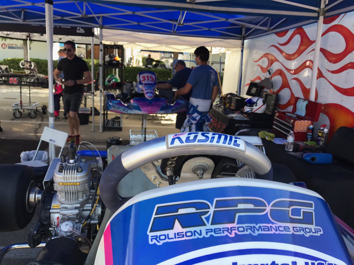 eKartingNews's tweet photo. .@rolison_pg starting the @SuperKartsUSA #SOLGP #SOL2017 with pole position in X30 Senior with Wesley Boswell #EKNatSKUSA https://t.co/4Q7wnGfe3h