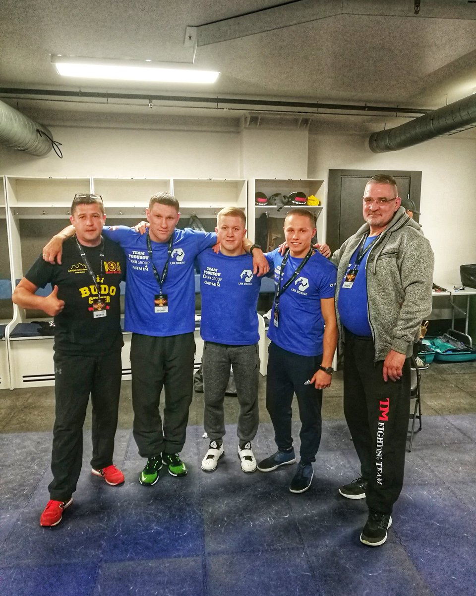 AndreiPodusov's tweet photo. We got the job done. TKO 3rd round 👊 #TeamPodusov #WorldBoxingSuperSeries #BriedisPerez #LNKBoxing #LNKGroup #Garmin #GarminLatvia #Riga https://t.co/kee84NqGlq