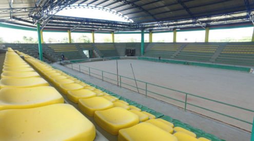 El Coliseo de Ciénaga, esta casi listo bit.ly/2xJZ6OE para los Juegos Bolivarianos 2017