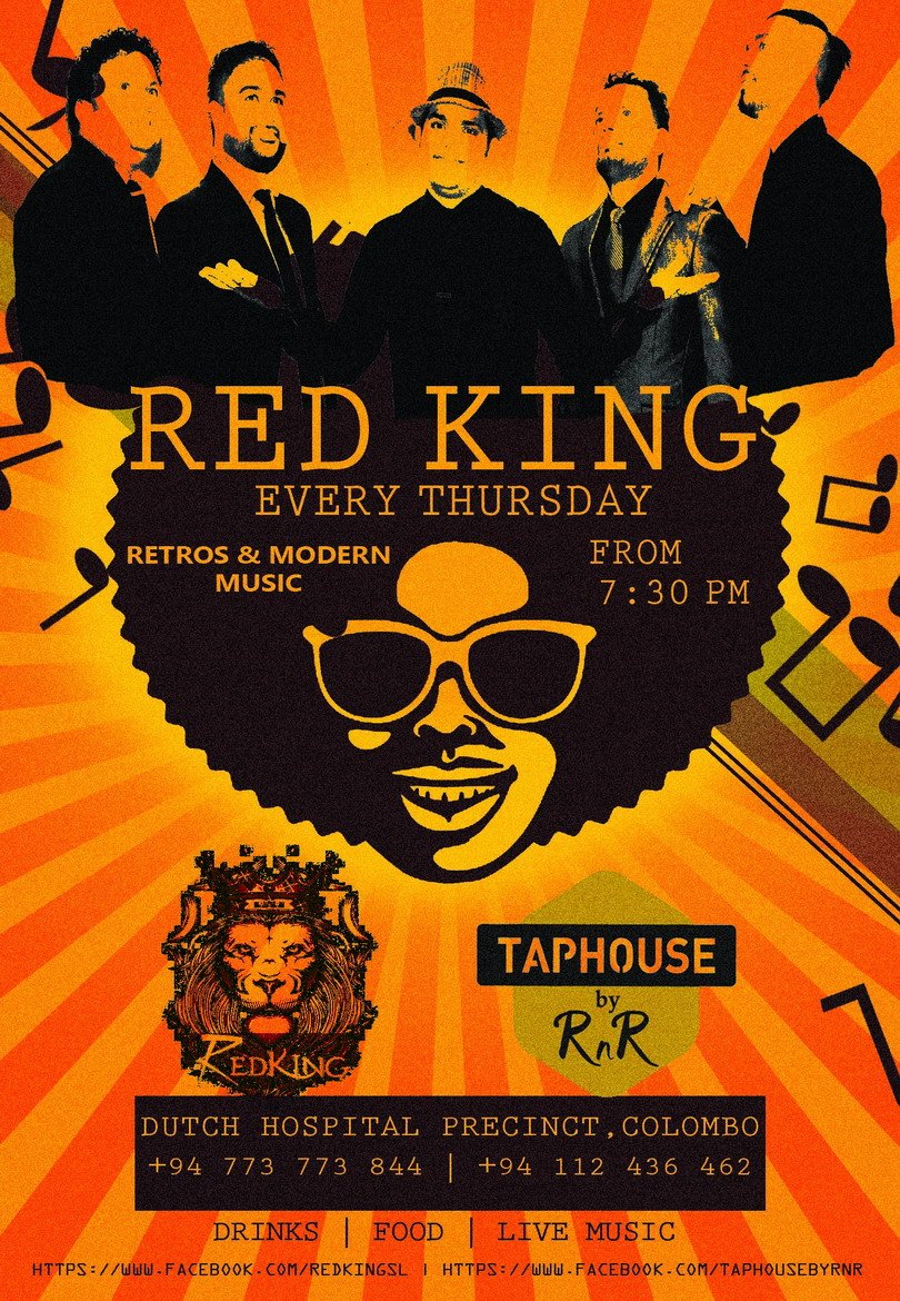 RedkingSL's tweet photo. Every Thursday Night @Taphouse_by_RnR 
#RedKing #thursday #nightlife #Taphouse #Colombo #lka #livemusic #GoodVibes 😋👨‍🎤🎼🎹🥁🎸🎙️🎶 https://t.co/UtP2fLIPjP