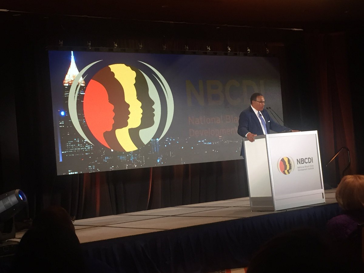 NBCDI's tweet photo. "It's not about being smart. It's about perseverance. It's about grit." Dr. Hrabowski #TheMovementReignited #NBCDI47 https://t.co/QzY9Vf2C8u
