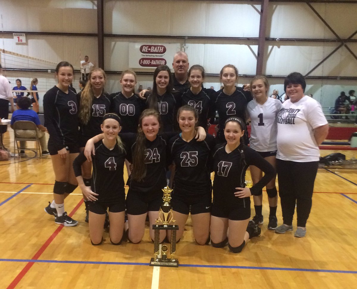 BreckCoVBall's tweet photo. BC Lady Tigers defeat Murphysboro, IL (25-22, 25-17) making them the Silver Divison Champs of the Quad Tourney in Paducah!! https://t.co/PMyZzpir43
