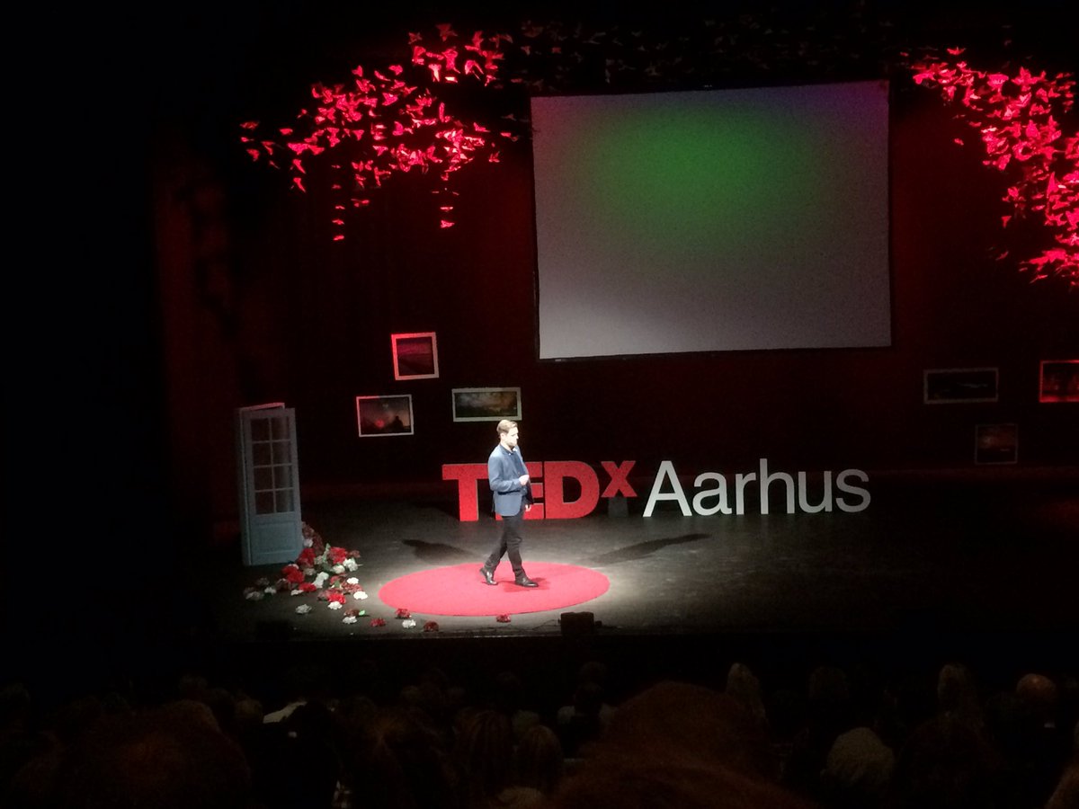 RikkeReisner's tweet photo. Putting a human face on climate change. Thank you @PTejsner #tedxaarhus https://t.co/F8yermYhHY